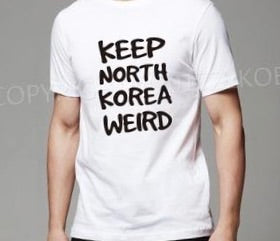 Keep North Korea Weird Men's T-Shirt
