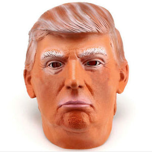Donald Trump & Hillary Clinton Costume Mask - Realistic Latex