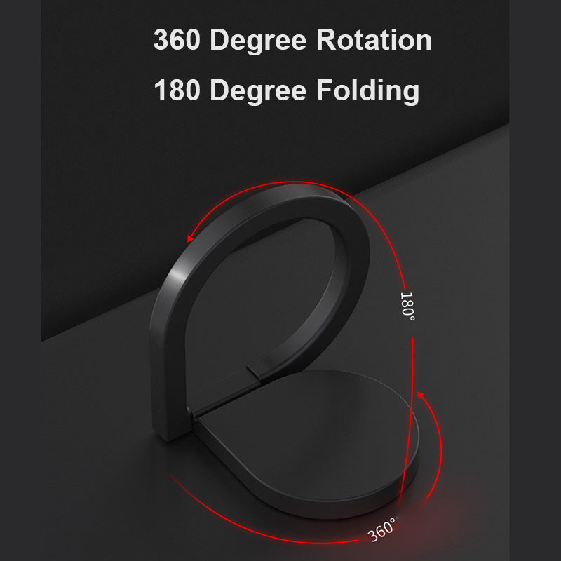 Magnetic All Metal Finger Ring Stand Holder 360 Rotating Mount Universal for Smartphones