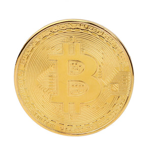 Gold Plated Bitcoin Collectible